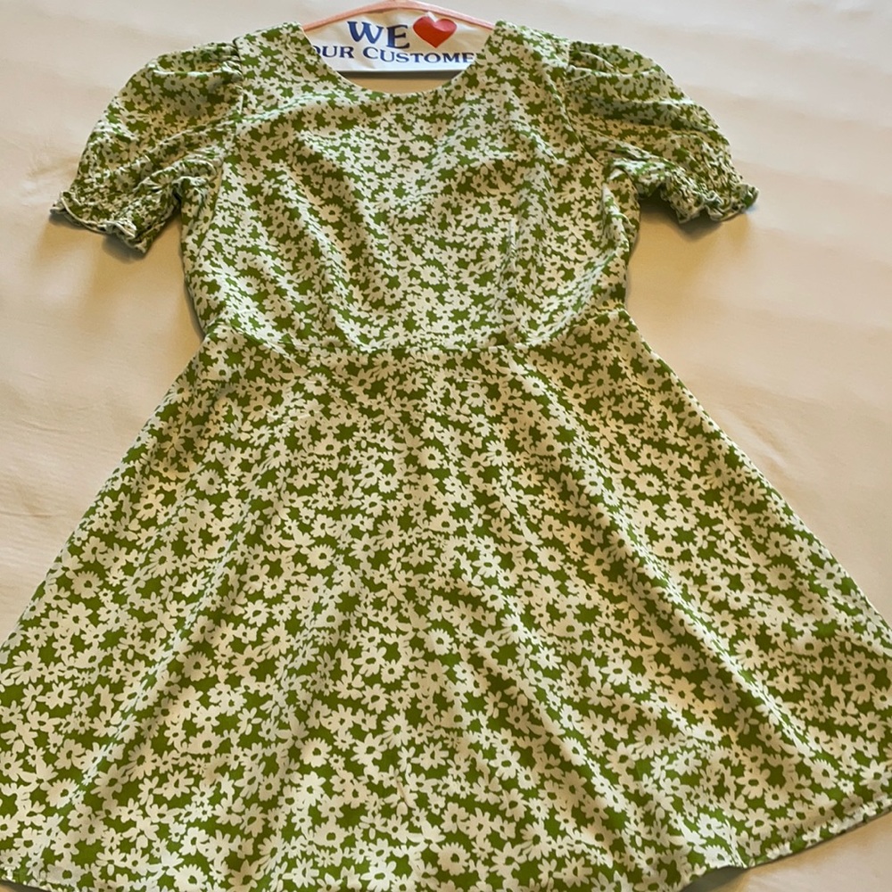 Tie waist dress